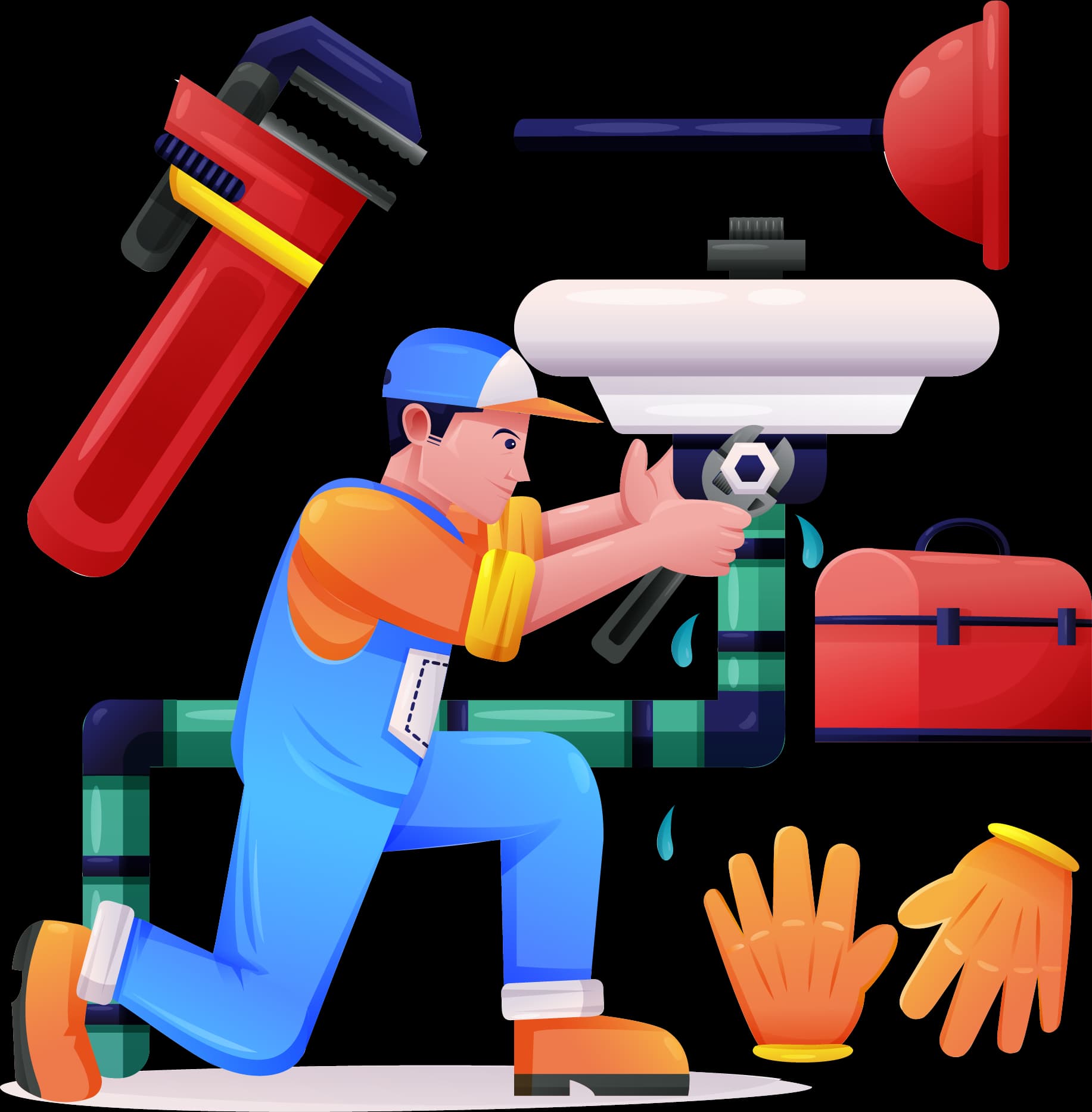 Kontakt Illustration